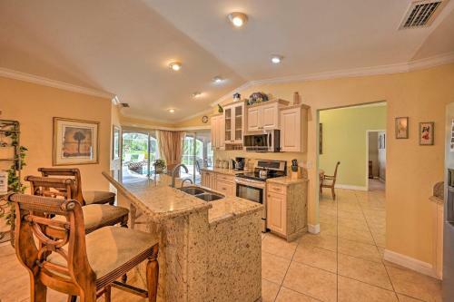 Canalfront Cape Coral Retreat With Pool And Dock!