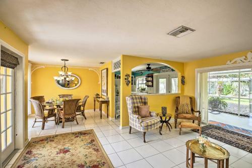 Cute Cape Coral Escape With Yard Near Downtown!