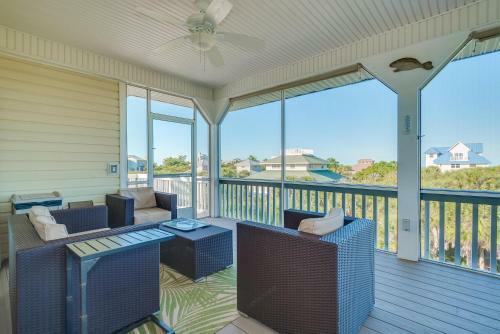 Manatee Haven - Upscale Beach View Home With Screened-in Pool, Spa And Elevator!