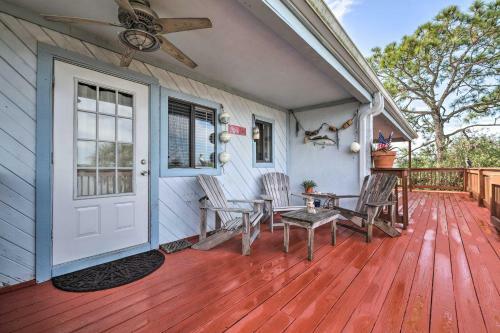 Cedar Key Duplex Home With Dock And Stellar Ocean View