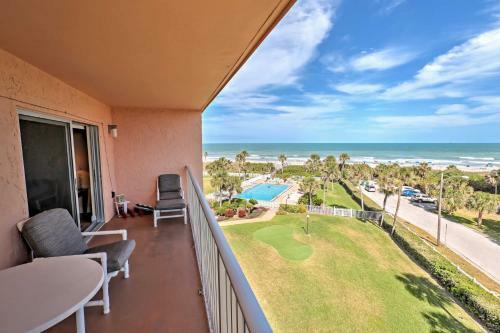 Apartamento Oceanfront Cocoa Beach Condo With View -walk To Pier!