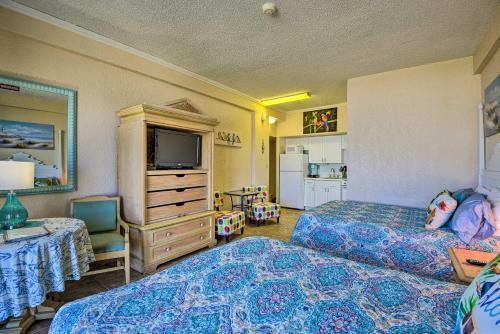 Apartamento Oceanfront Resort Condo Steps To Daytona Beach!