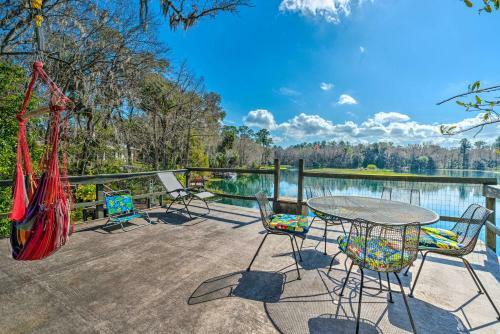Riverside Dunnellon House With Private Dock And Kayaks!