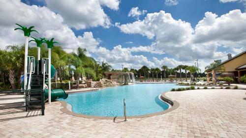 Villa Paradise Palms-4 Bed Townhouse W/splashpool-3622pp