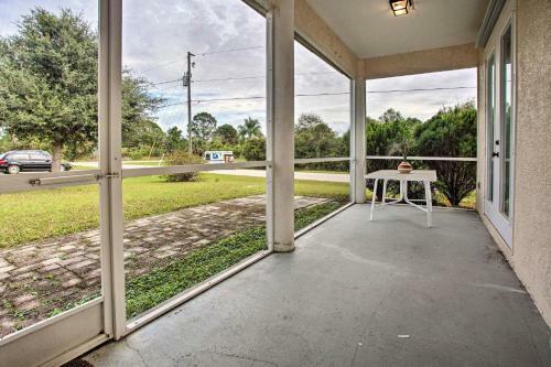 Centrally Located North Port Home With Private Lanai