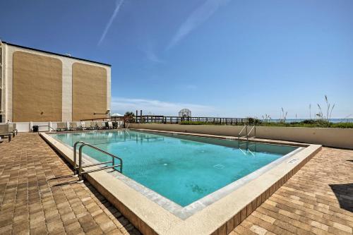 Apartamento Oceanfront St Augustine Condo With Pool-walk To Beach