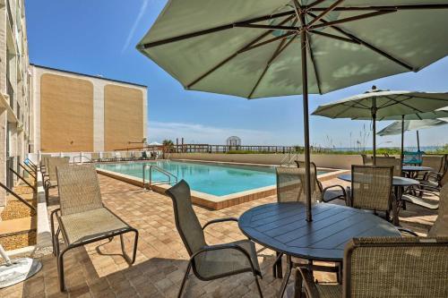 Apartamento Oceanfront St Augustine Condo With Pool-walk To Beach