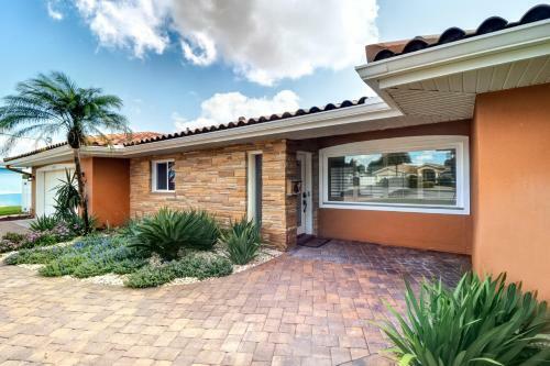 New Listing! Modern Retreat With Private Pool & Dock Home