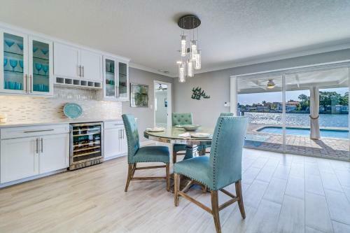 New Listing! Modern Retreat With Private Pool & Dock Home