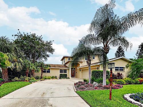 New Listing! Upscale Canal Home With Pool & Dock Home