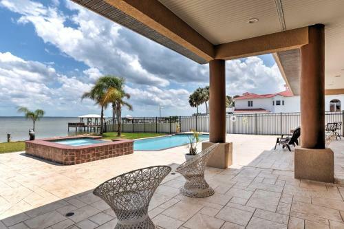 Riverfront Titusville Resort Home With Infinity Pool