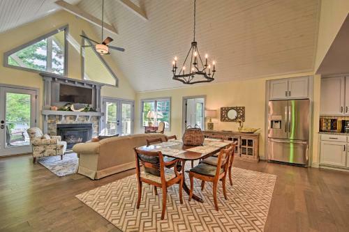 Luxury Lakefront Hiawassee Cottage With Boat Dock!