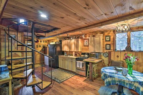Rustic Searsport Cabin Loft And Sunroom On 10 Acres