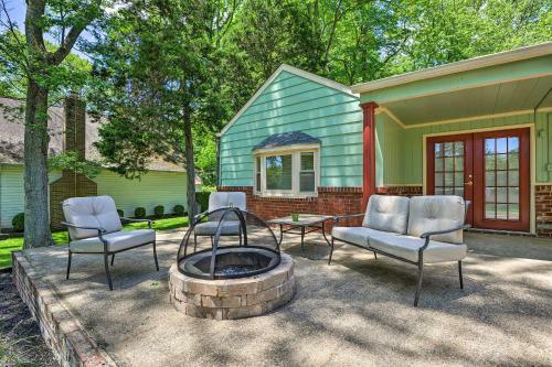 Waterfront Annapolis Home Fire Pit And Fishing Pier
