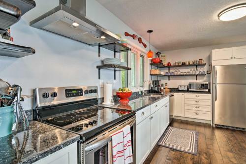 Peaceful Lake Mich Retreat With Private Waterfront!