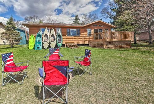 Lakefront Nisswa Cabin With Spacious Deck And Kayaks!