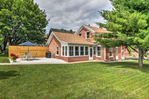 Historic Wabasha Home With Patio In Downtown!