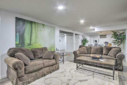 Cheerful Rochester Retreat With Workout Room!