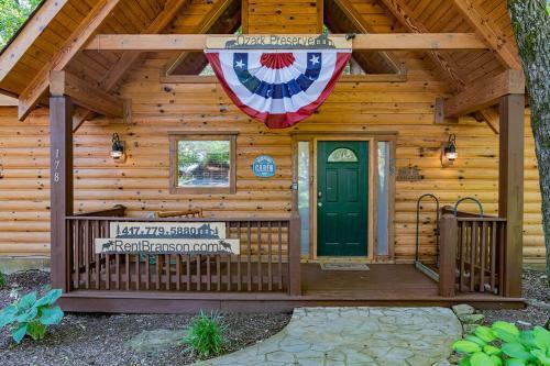 Premium Log Cabin Vacation Experience, Hottub,firepit, Woods Ozark Preserve