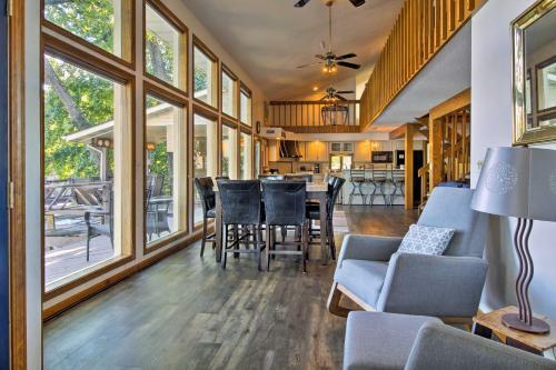 Waterfront Sunrise Beach Home With Hot Tub And Dock