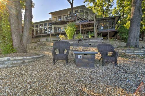 Waterfront Sunrise Beach Home With Hot Tub And Dock