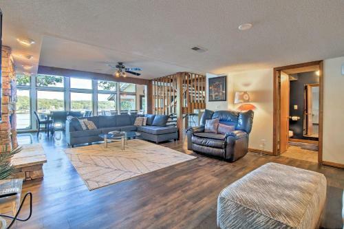 Waterfront Sunrise Beach Home With Hot Tub And Dock