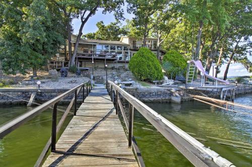 Waterfront Sunrise Beach Home With Hot Tub And Dock