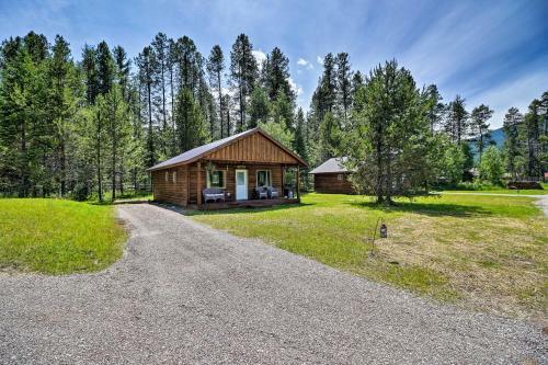 Custom Cabin With Grill And Fire Pit 7 Mi To Glacier!