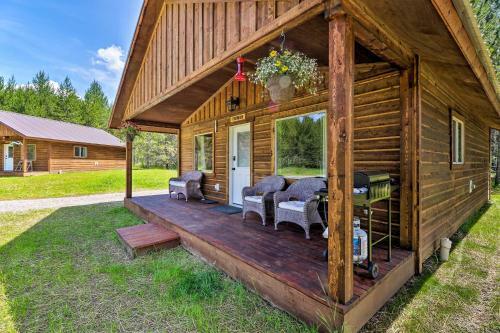 Custom Cabin With Grill And Fire Pit 7 Mi To Glacier!