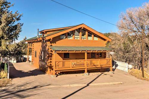 Pet-friendly Cloudcroft Cabin Walk To Shops And Food!