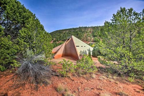 Apartamento Geometric Glorieta Studio On 11 Picturesque Acres!