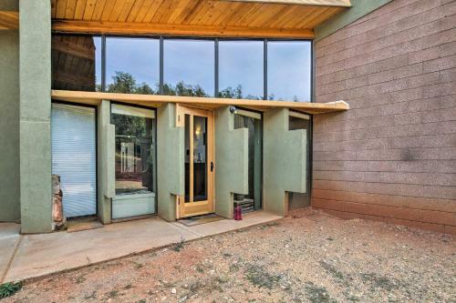 Apartamento Geometric Glorieta Studio On 11 Picturesque Acres!