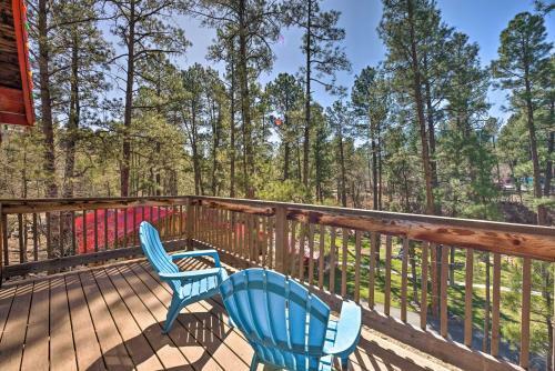 Apartamento Ruidoso Getaway With Deck - Walk To Downtown!