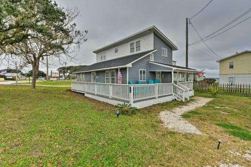 Cozy Crab Shack With Porch In Atlantic Beach!
