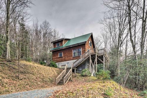 Beech Mountain Cabin W/ 180� Views - Near Hiking!