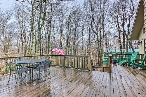 Cabin With Deck Hike And Ski The Blue Ridge Mountains