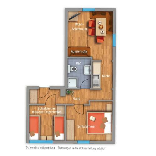 Apartamento Appartements Fliana Mathon