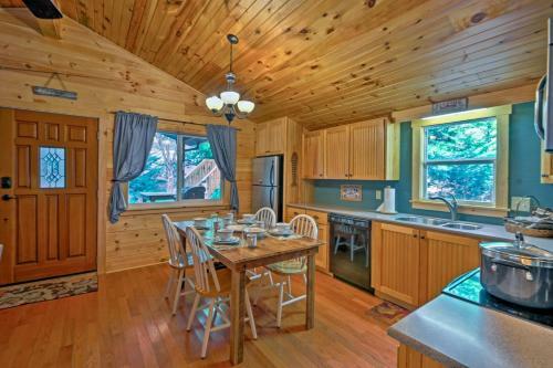 Bryson City Cabin With Fire Pit On Coopers Creek!