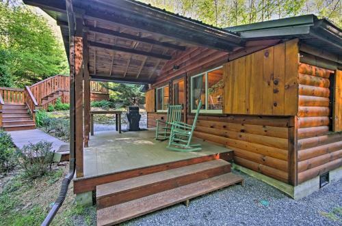 Bryson City Cabin With Fire Pit On Coopers Creek!