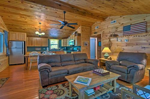 Bryson City Cabin With Fire Pit On Coopers Creek!
