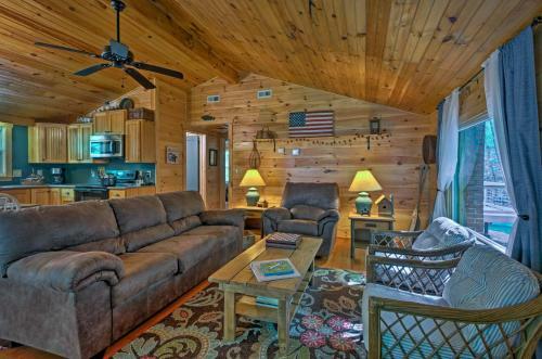 Bryson City Cabin With Fire Pit On Coopers Creek!