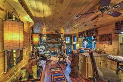 Waterfall Cabin In The Pisgah National Forest!