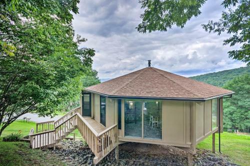 Cozy North Carolina Rondette With Mountain Views!