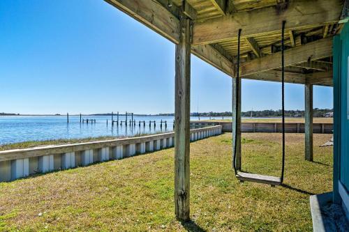 Atlantic Coast Dome Home Across From Sound With View
