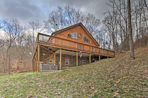 Rustic Cabin With Hot Tub - 7 Miles To Hocking Hills