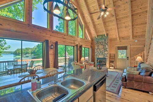 Serene Lakefront Retreat With Dock And Game Room!