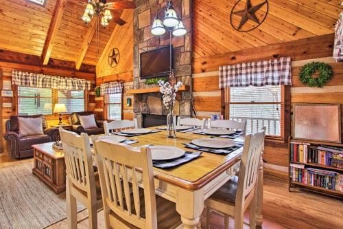 Serene Sevierville Home With Fireplace, Hot Tub, View