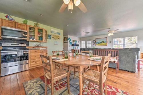 Surfside Beach Home With Large Deck, 1 Block To Beach