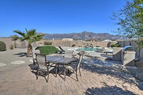 Gold Canyon Retreat With Fire Pit, Grill And Mtn Views