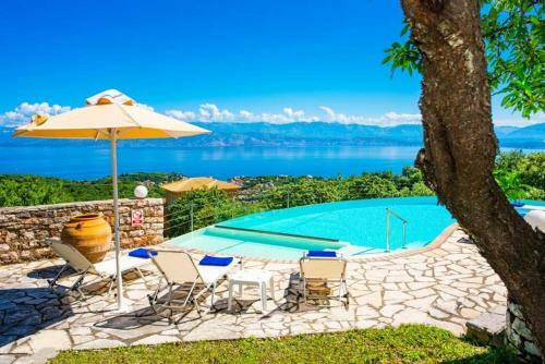 Lithiasmenos Villa Sleeps 6 Pool Air Con Wifi